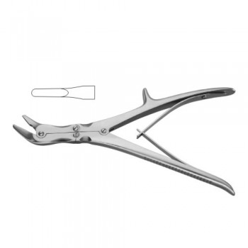 Echlin Bone Rongeur Compound Action Stainless Steel, 23 cm - 9" Bite Size 4 x 10 mm